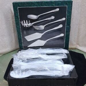 Elegant International Silver Cutlery Set